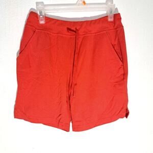 ATHLETIC red shorts size‎ M (8-10)